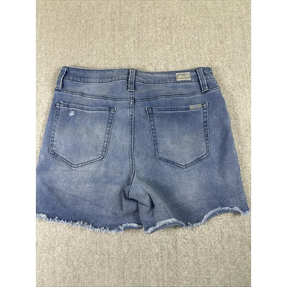 Seven For All Mankind Jean shorts Size 10 Cut Off Summer Raw Hem Distressed